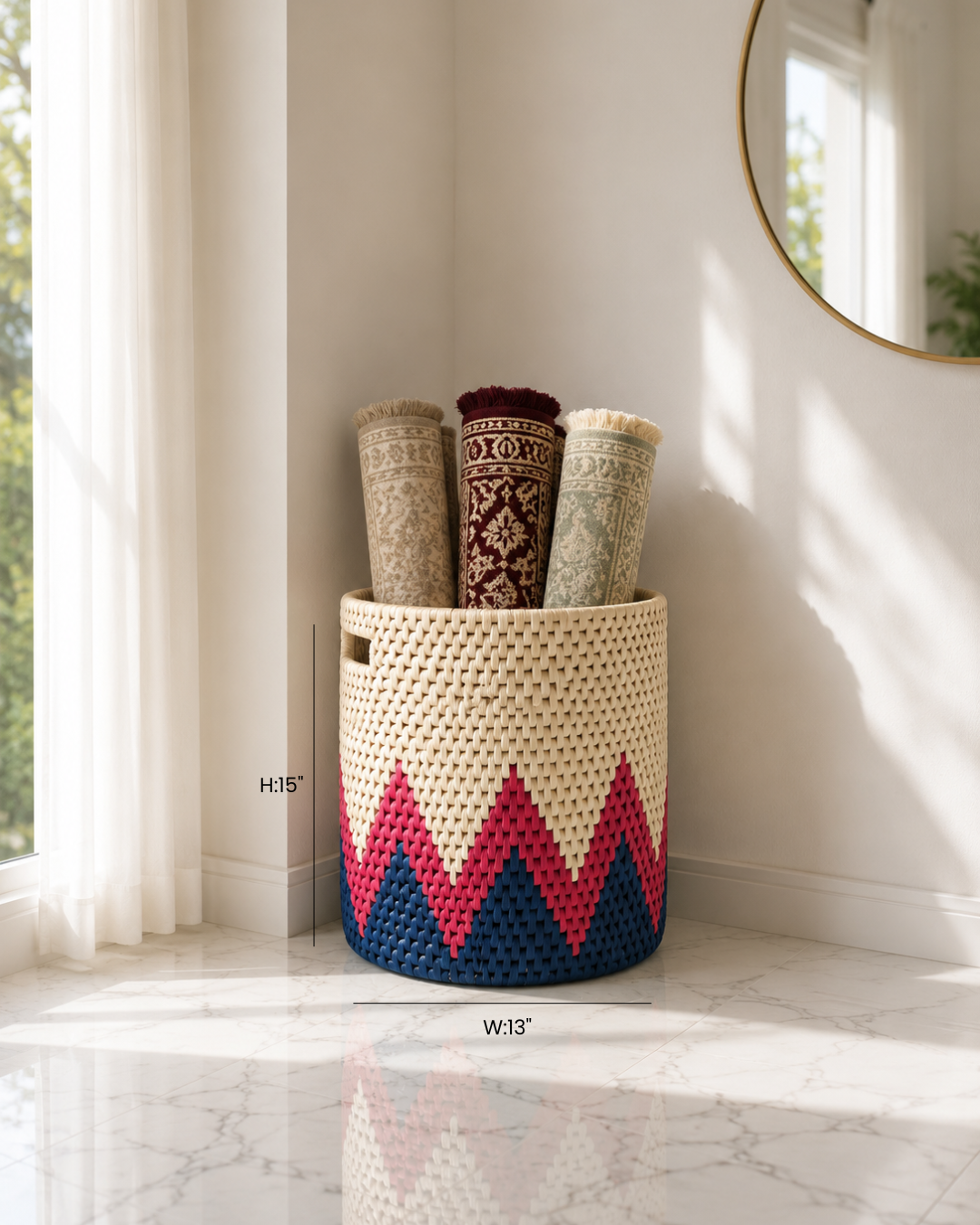 Weaved Basket 15x13