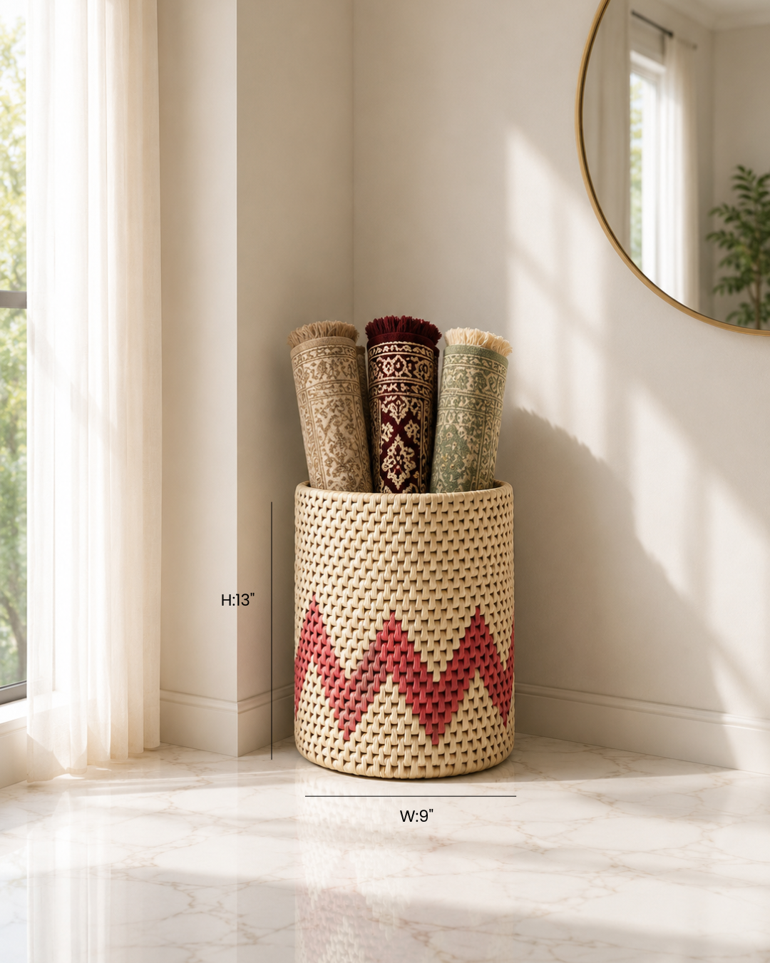 Weaved Baskets H13 x W9